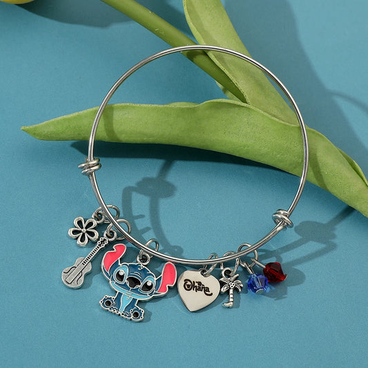 Stitch Metal Unisex Bileklik