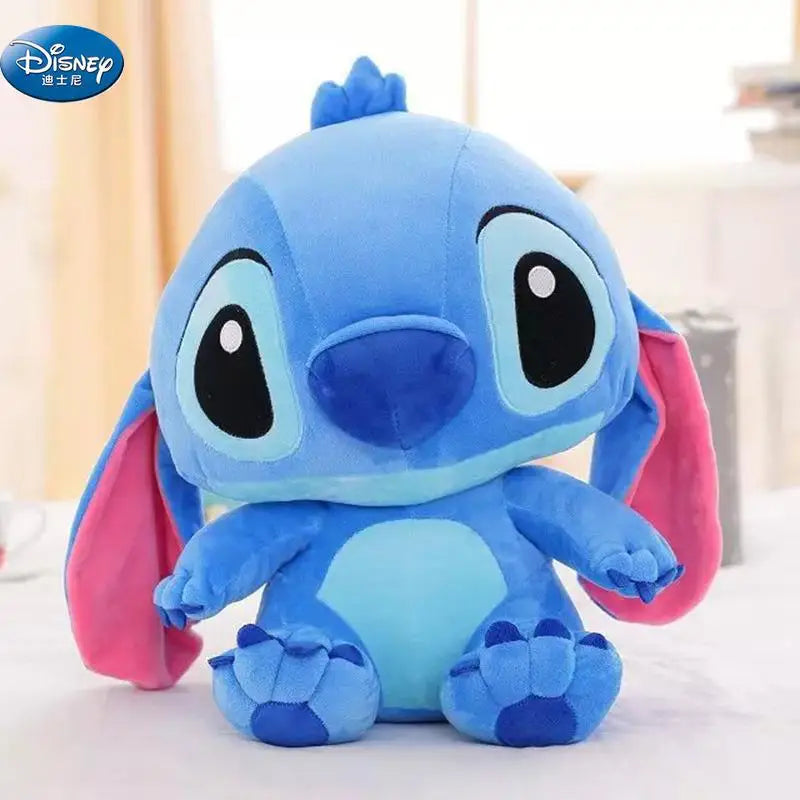 35–65cm Disney Aoger Lilo & Stitch Angel Peluş Oyuncak – Kawaii Yastık, Sevimli Hediye Serisi