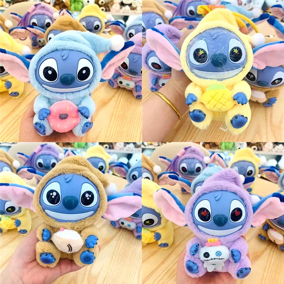 Stitch Foodie Mini Figür – 13 cm Kawaii Koleksiyon