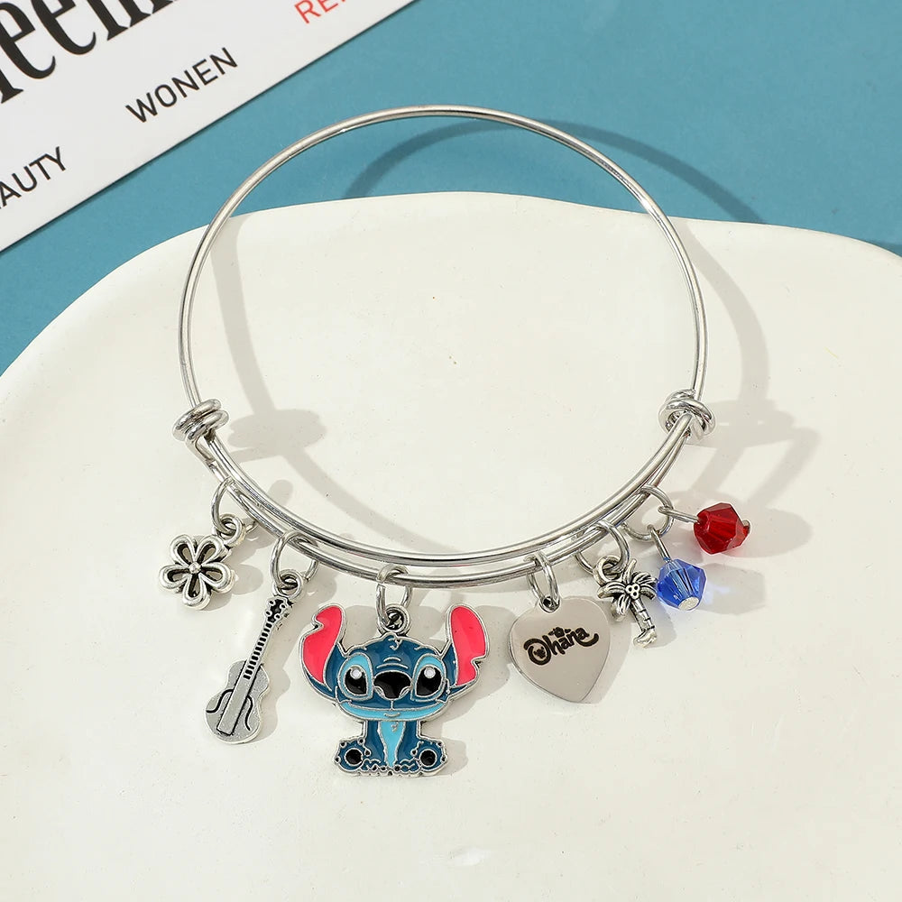 Stitch Metal Unisex Bileklik