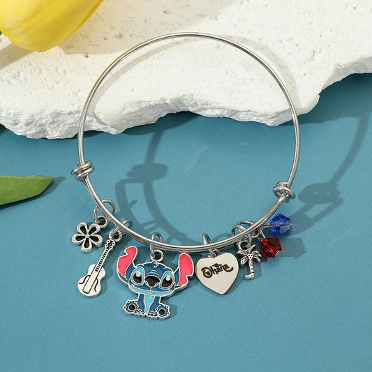 Stitch Metal Unisex Bileklik