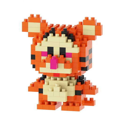 Sevimli Stitch Yapı Blokları – El Yapımı Puzzle ve Hediye Seti