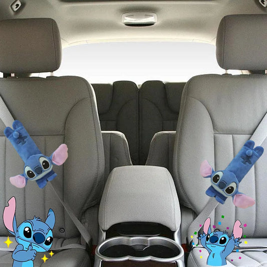 Stitch Peluş Emniyet Kemeri Kılıfı