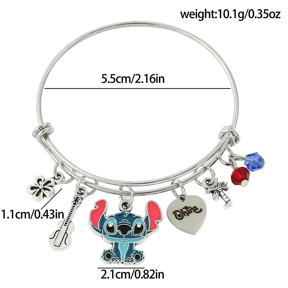 Stitch Metal Unisex Bileklik