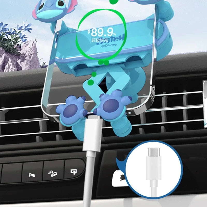 Stitch Araç Telefon Tutucu