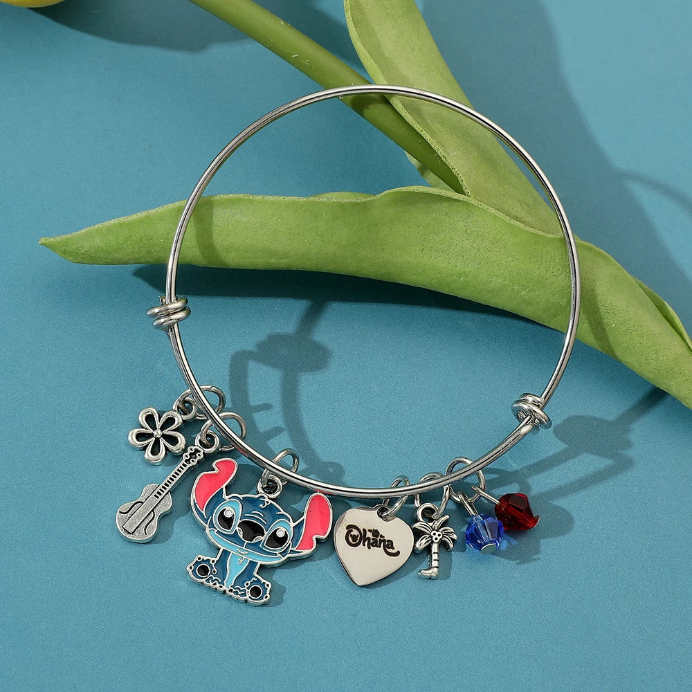 Stitch Metal Unisex Bileklik