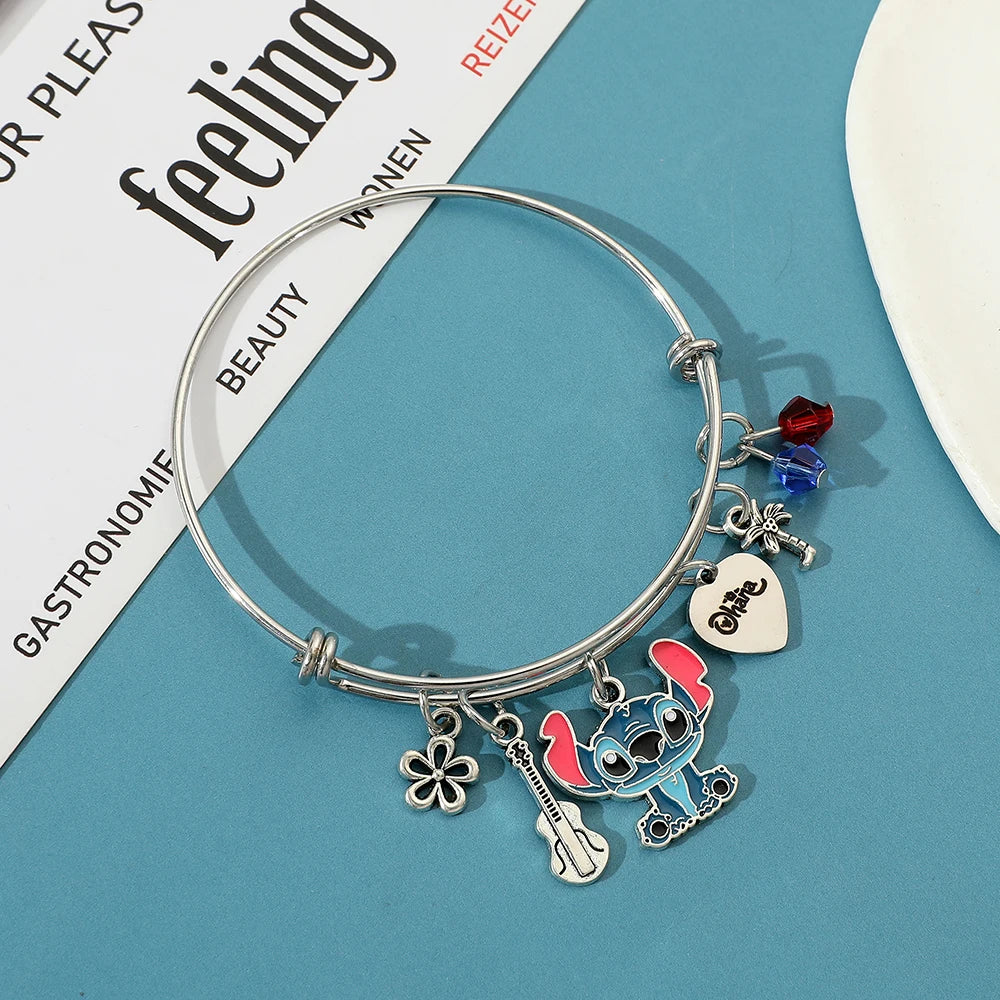 Stitch Metal Unisex Bileklik