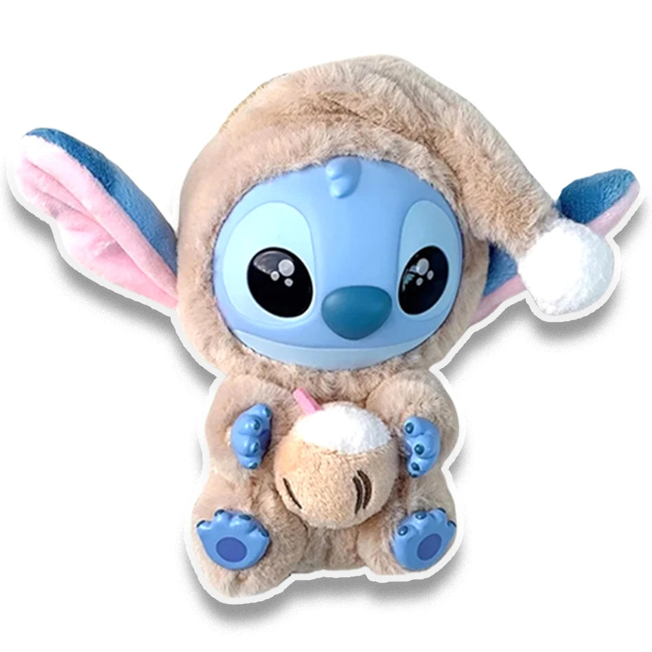 Stitch Foodie Mini Figür – 13 cm Kawaii Koleksiyon